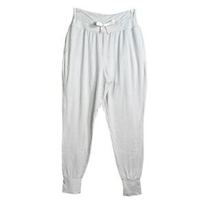 Gymshark Poise Hareem Jogger Sweatpants High Waist Washed Malibu Blue SZ Medium